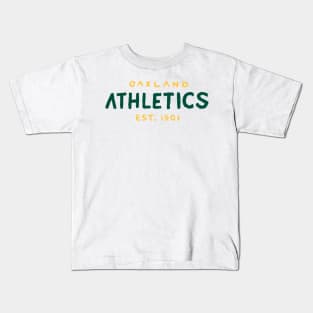 Oakland Athletiiiics Kids T-Shirt